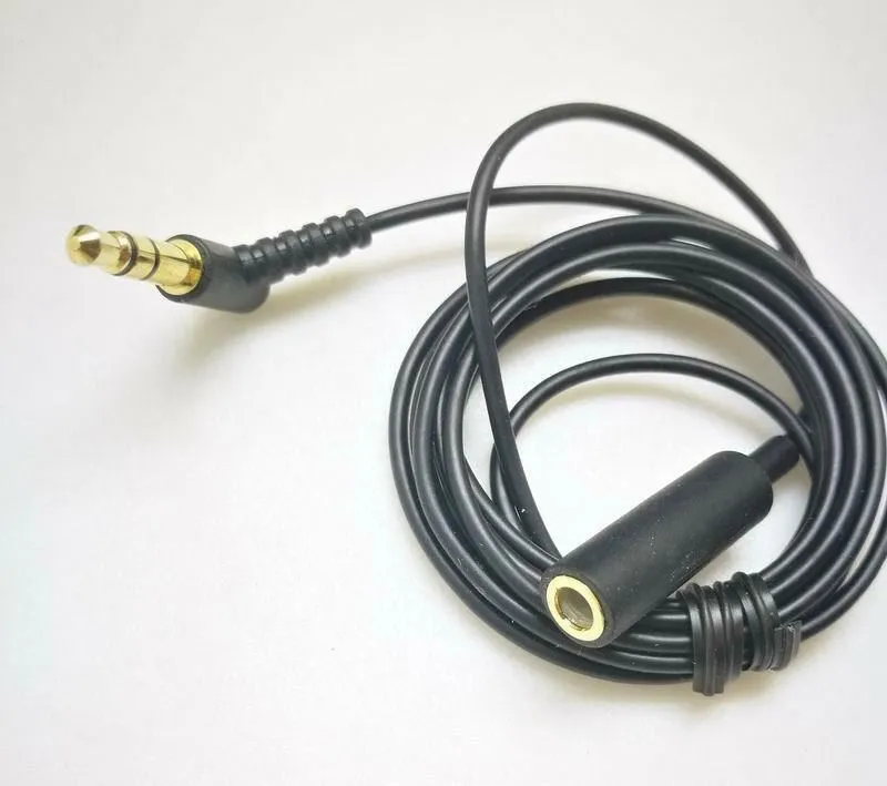 1.1m Replacement Audio Extension Cable 3.5mm For QC3 35 QC15 IE OE AE Headphone