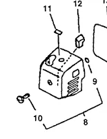 13000151730 Echo Trimmer Air Filter Kit - LIMITED AVAILABILITY