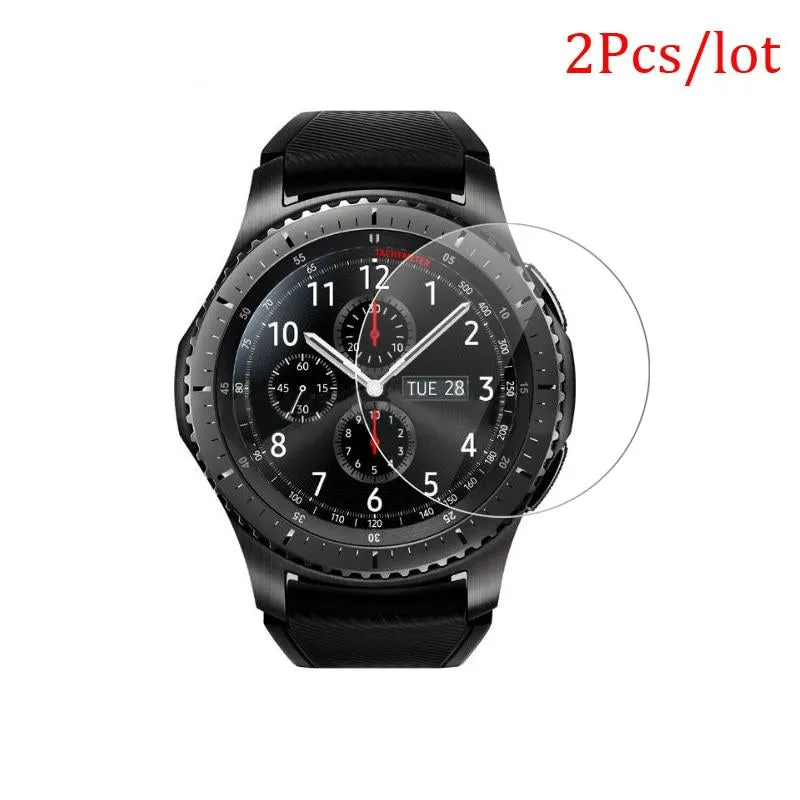 2 Pieces For Samsung Gear S3 Classic Tempered Glass Ultra Cltra 9H For Samsung Gear S3 Frontier Smartwatch Film Screen Protector