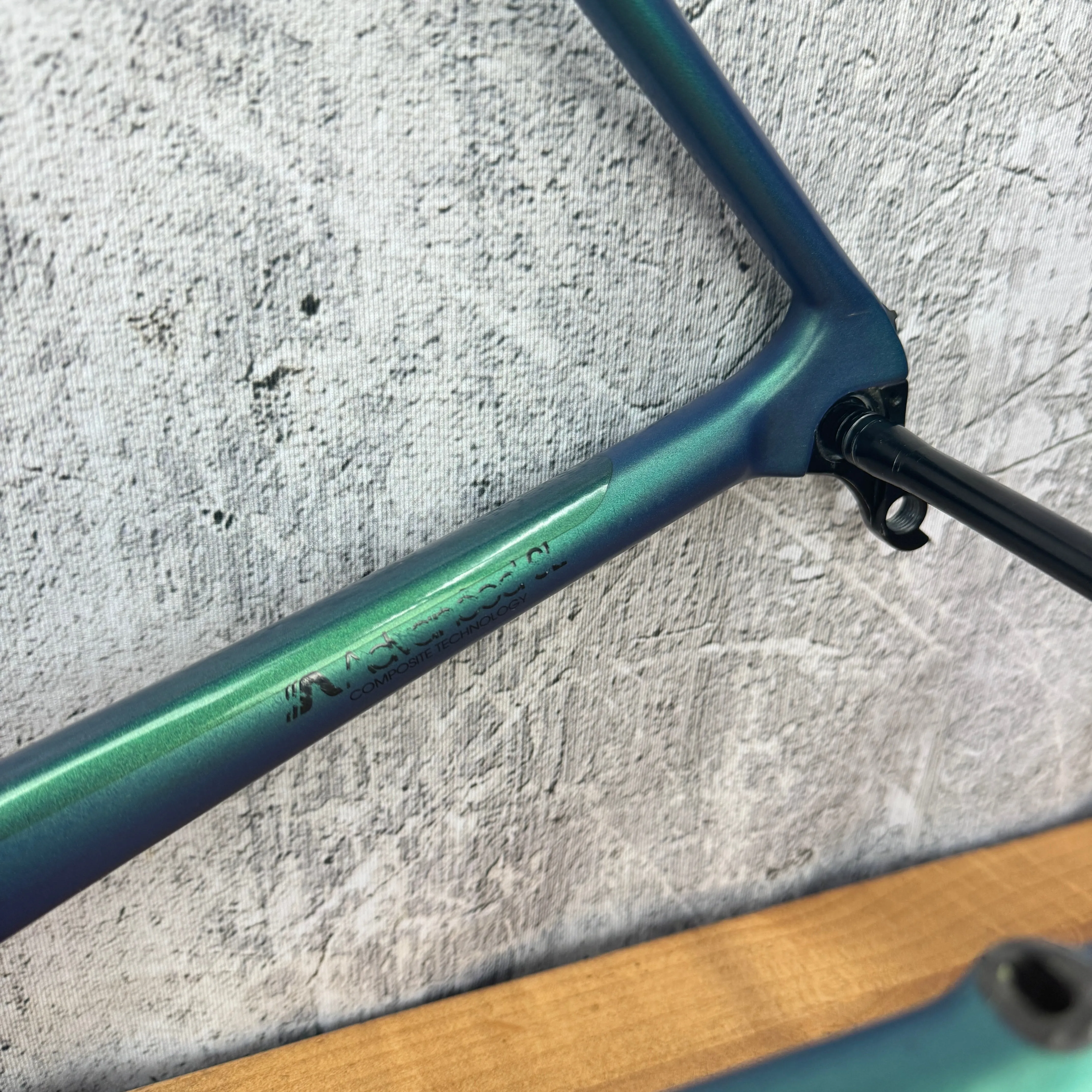 2021 Giant TCR Advanced SL M/L Carbon Disc Brake ISP Chrysocolla Frameset 700c