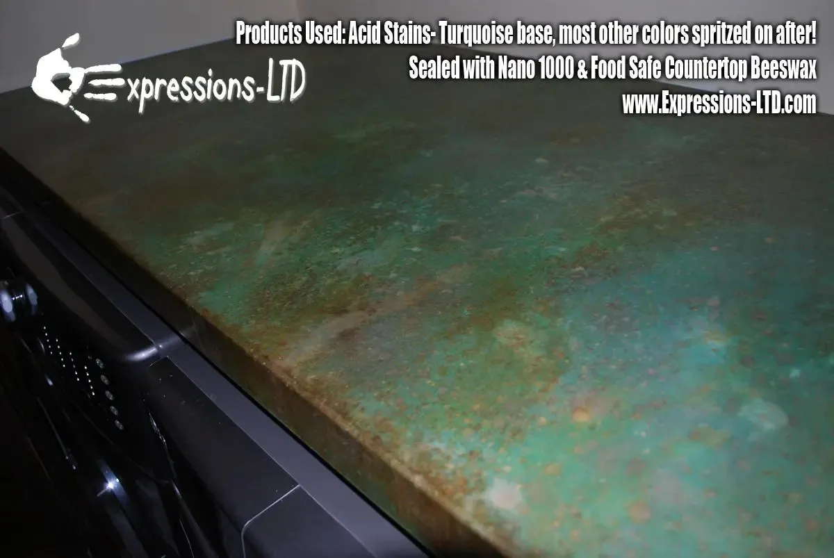 Acid Stain for Concrete - Tru Tint (4oz Sample Bottles)