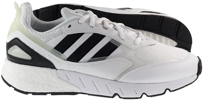 Adidas Originals Mens Trainers ZX 1K Boost 2.0 Cloud White Black