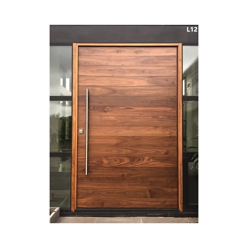 Allesandro - Exterior Modern Solid Wood Pivot Door