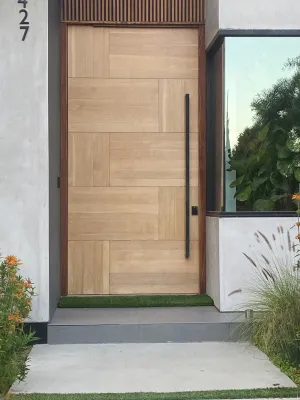 Alore - Exterior Modern Solid Wood Pivot Door