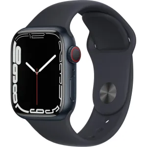 Apple Watch Series 7 (2021) GPS 41 mm - Aluminium Midnight - Sport band Black