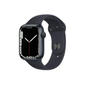 Apple Watch Series 7 (2021) GPS   Cellular 45 mm - Aluminium Midnight - Sport band Black