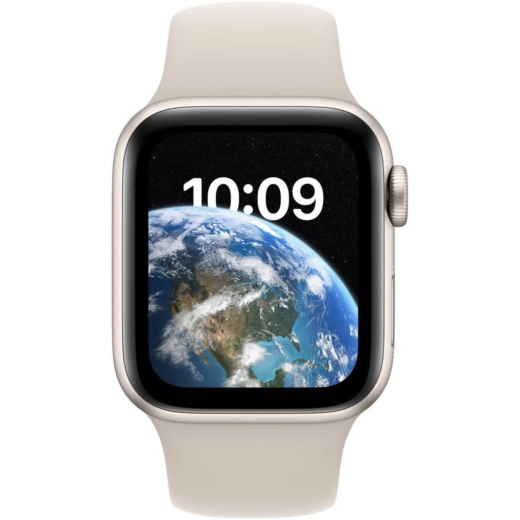 Apple Watch Series SE 2 (2022) GPS   Cellular 40 mm - Aluminium Starlight - Sport band Starlight