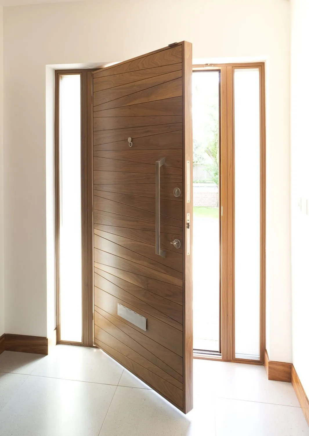 Balard - Exterior Modern Solid Wood Pivot Door