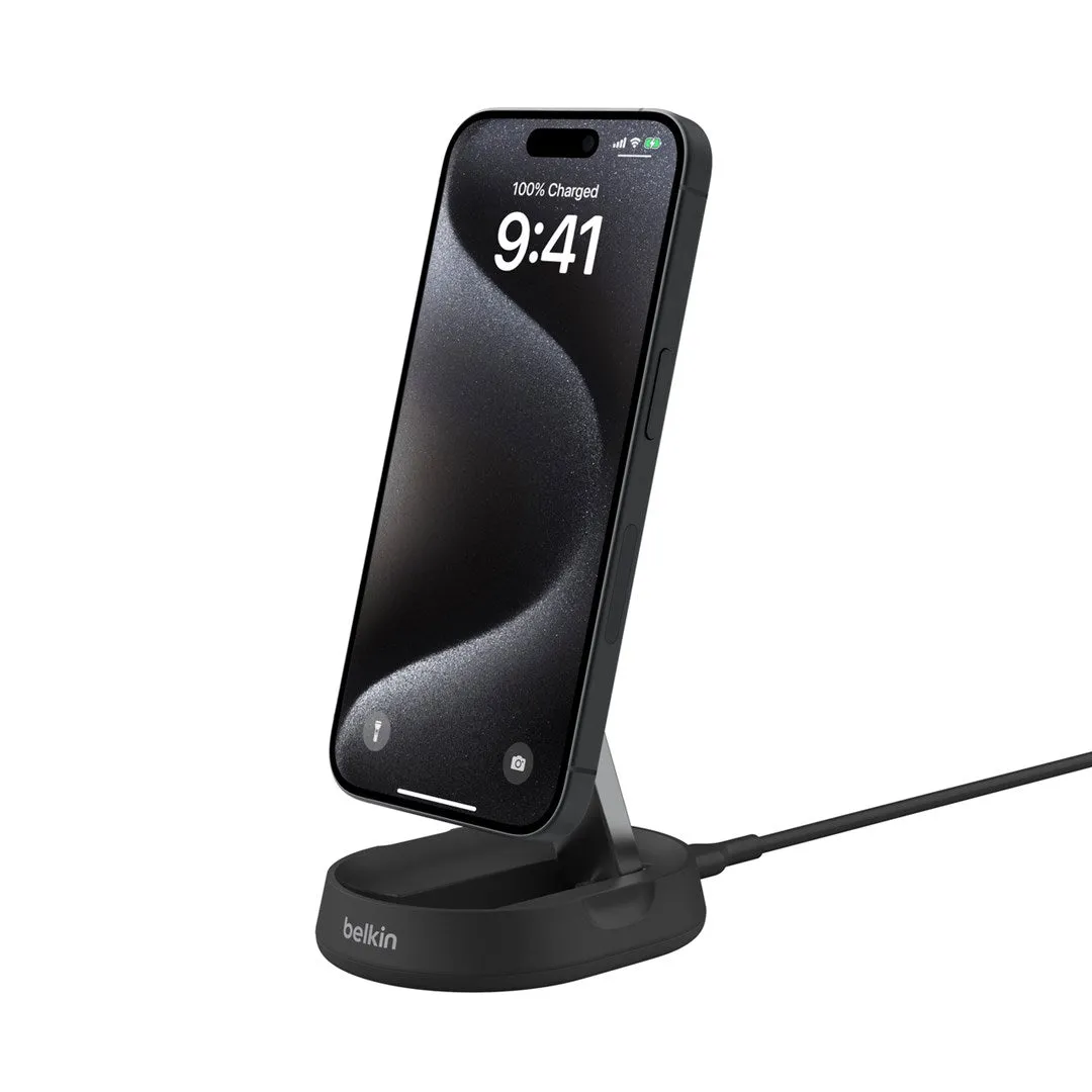 Belkin Boostcharge Pro Smartphone Black Ac Wireless Charging Fast Charging Indoor