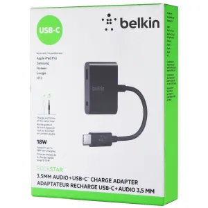 Belkin (F7U080BTBLK)  3.5mm Audio Adapter for USB-C Devices - Black