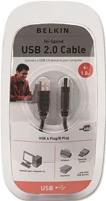 Belkin Pro Series High-Speed Usb 2.0 Cable 16 Ft