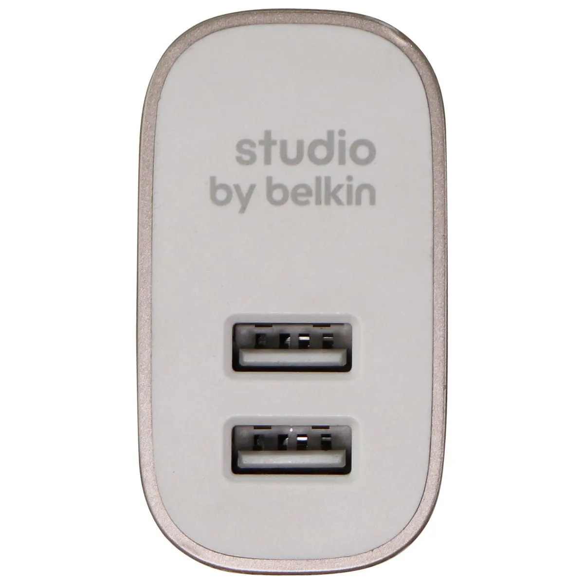 Belkin Studio (24-Watt) Dual USB Power Adapter Wall Charger - Gold (F8J230dq)