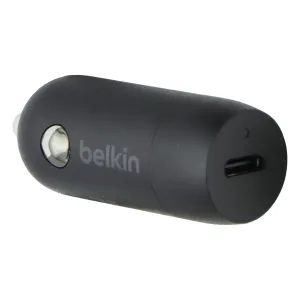 Belkin USB-C Fast Charge Car Charger (20W) - Black