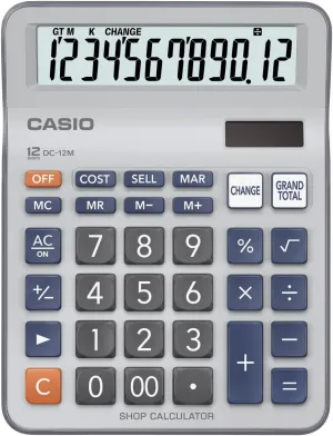 Casio Calculator , Model - DC12M