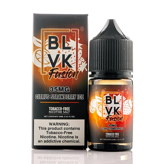 Citrus Strawberry Ice Salt - BLVK E-Juice