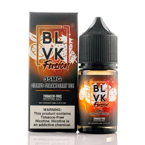 Citrus Strawberry Ice Salt - BLVK E-Juice