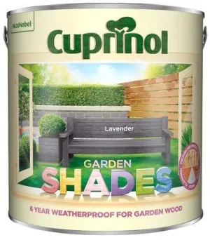 Cuprinol Garden Shades Exterior Woodcare - Lavender 2.5L