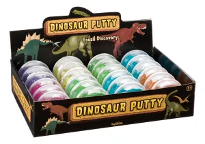 Dinosaur Fossil Putty, Reusable, Tactile, 3-1/2" container