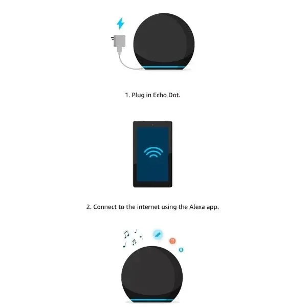 Echo Dot (5th generation, 2022 release) | Big vibrant sound Wi-Fi and Bluetooth smart speaker with Alexa Charcoal