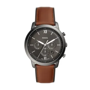 Fossil Neutra Chronograph Amber Leather Watch FS5512