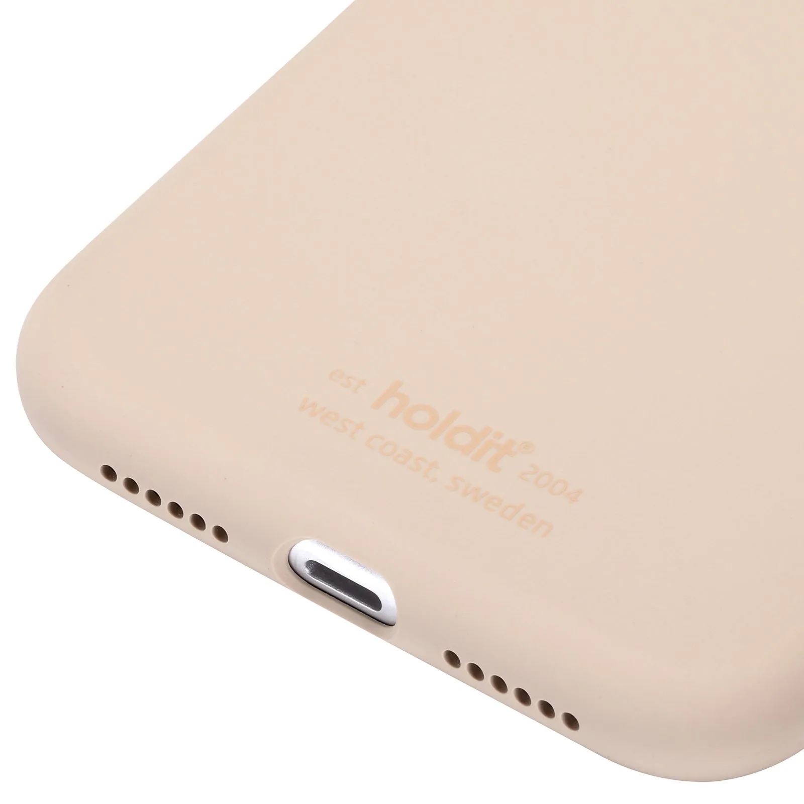 Holdit Phone Case Silicone for iPhone 11/XR - Beige