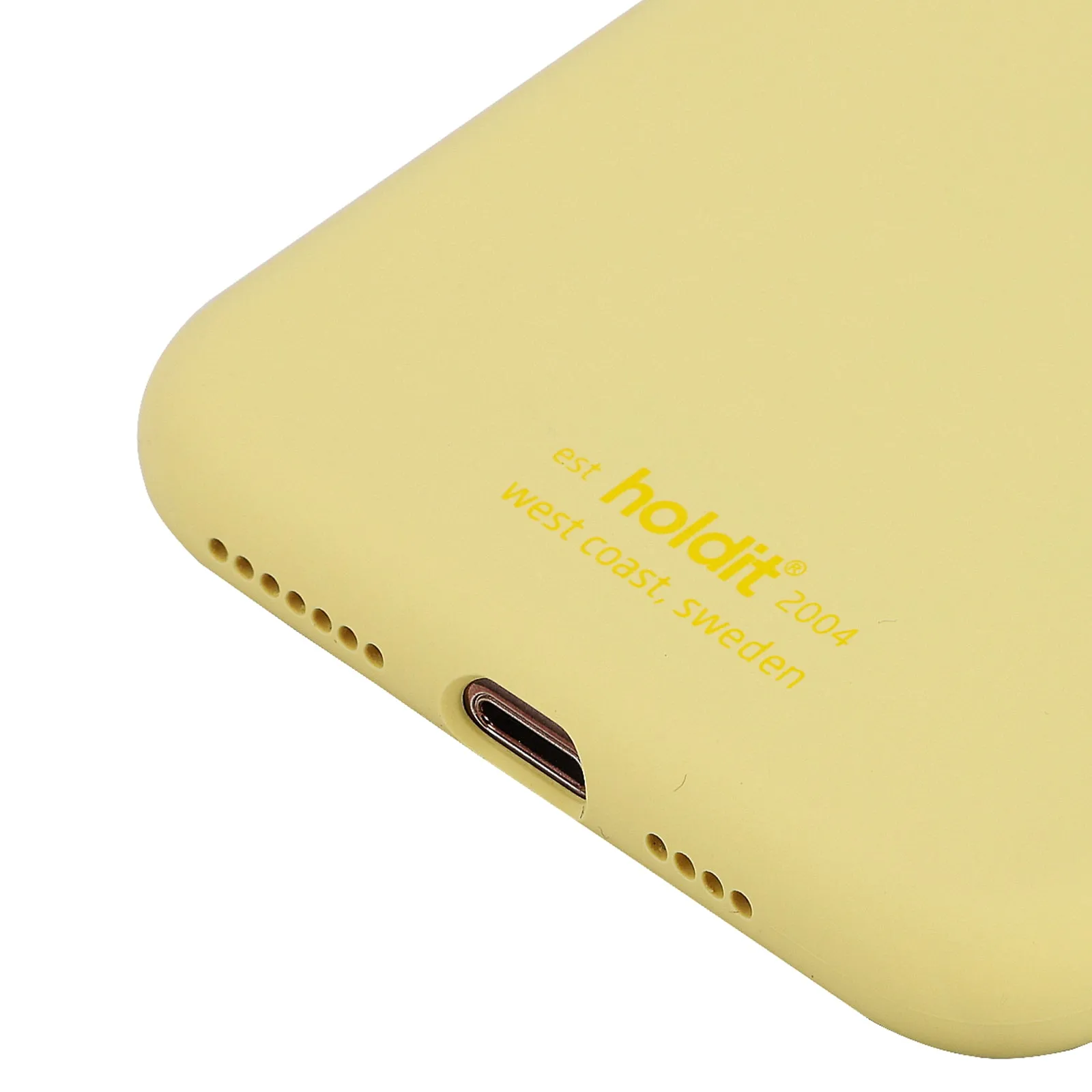 Holdit Phone Case Silicone iPhone 11 Pro Max - Yellow