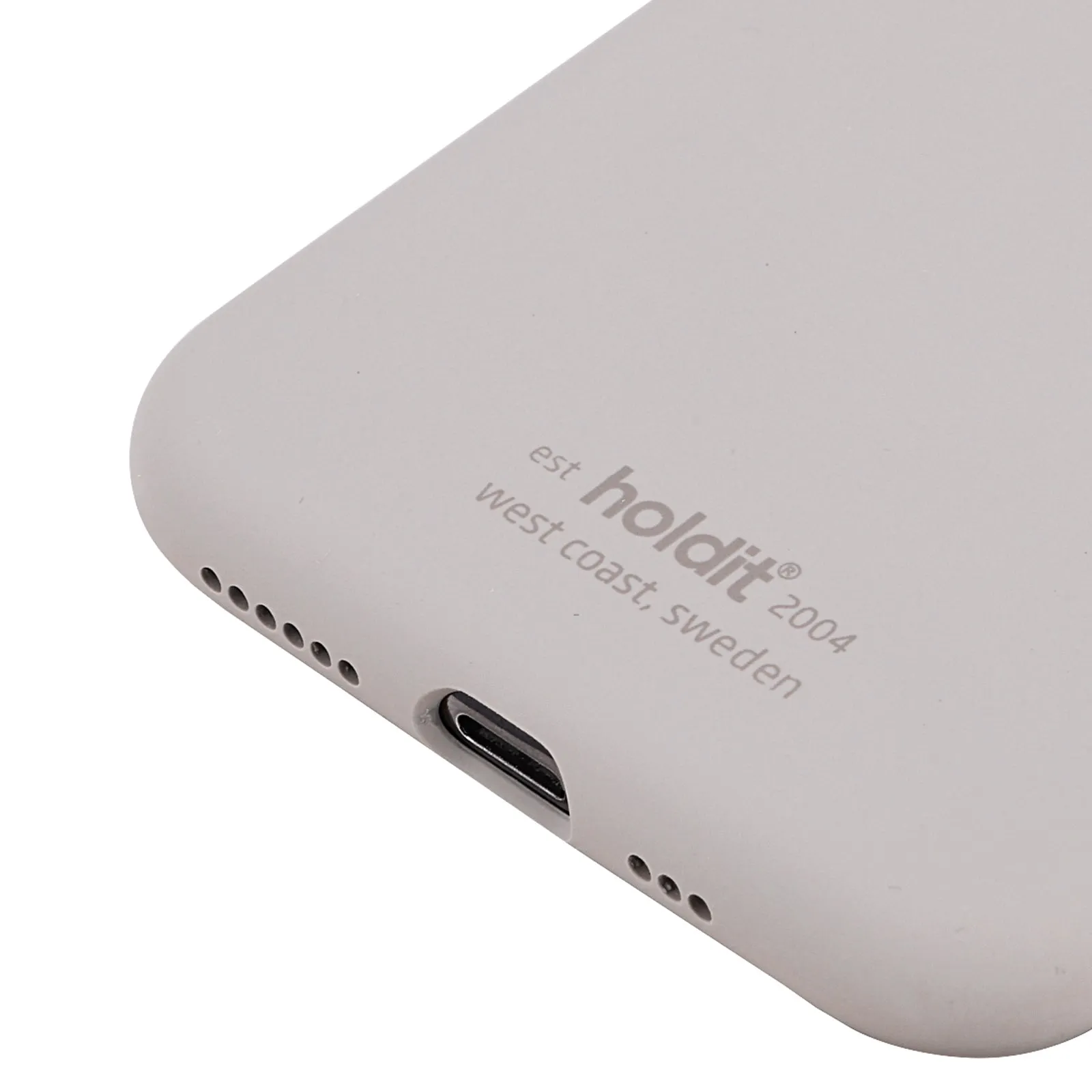 Holdit Phone Case Silicone iPhone 11 Pro / Xs / X - Taupe