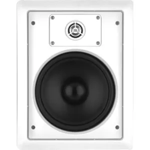 JBL Control 128W 8" 2-Way 120W In-Wall 8-Ohm Installation Speakers (Pair, White