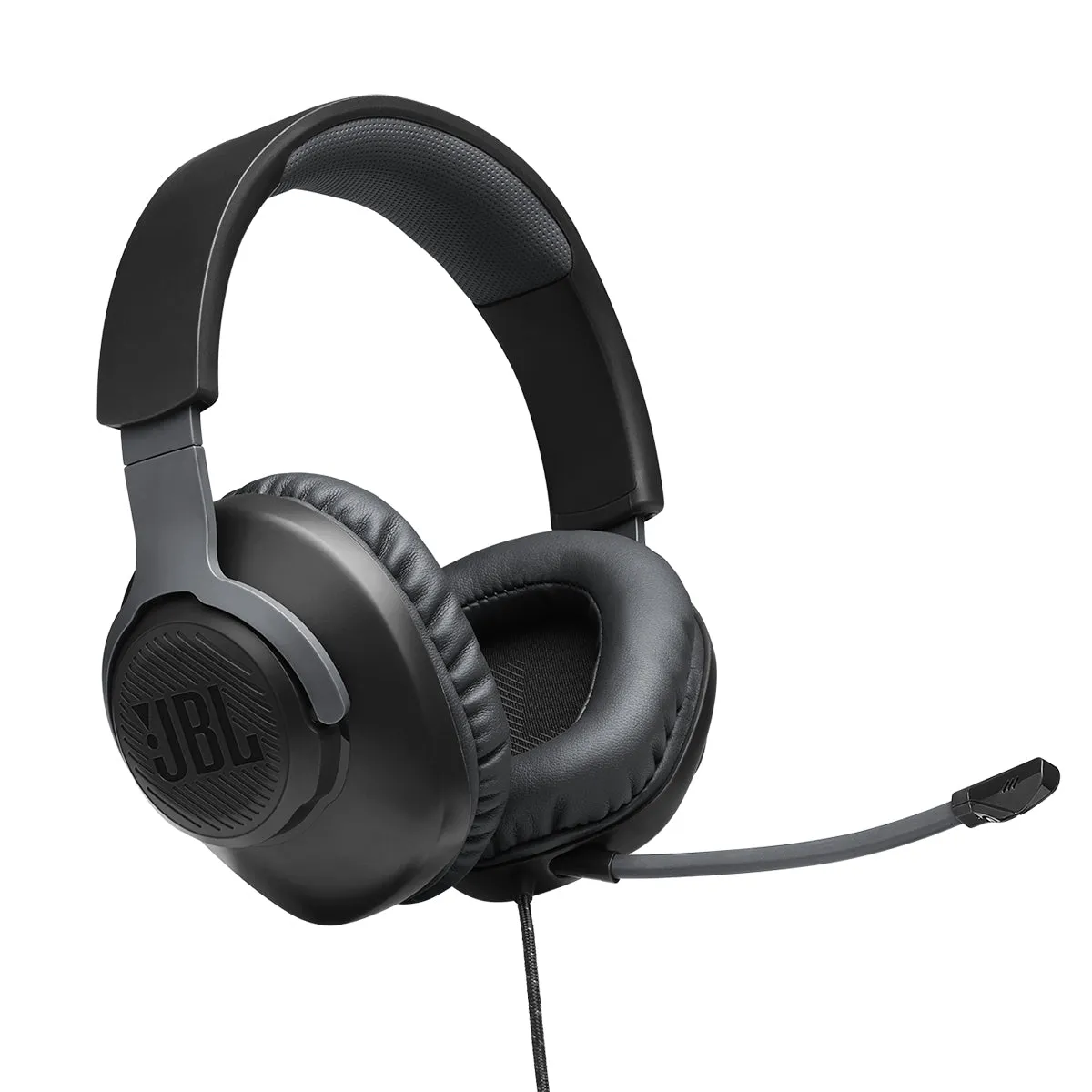 JBL Quantum 100 Wired Over-Ear Gaming Headset with a Detachable Mic