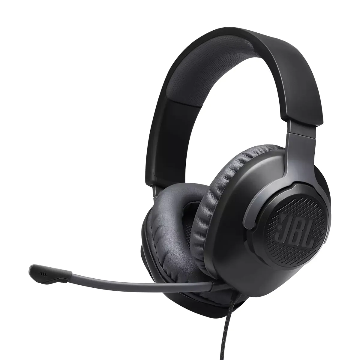 JBL Quantum 100 Wired Over-Ear Gaming Headset with a Detachable Mic