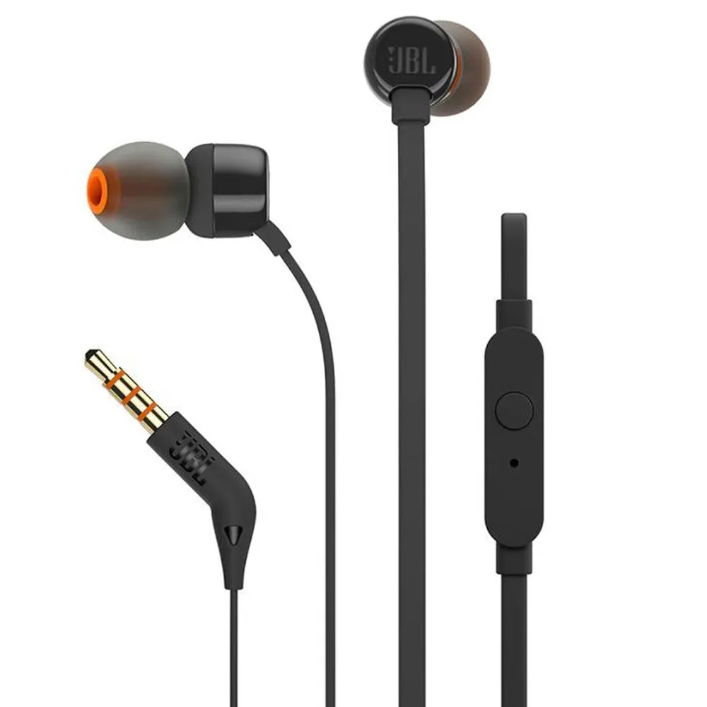 JBL Tune 710BT Wireless Over-Ear Headphones (Black) and JBL T110 in Ear Headphones Black