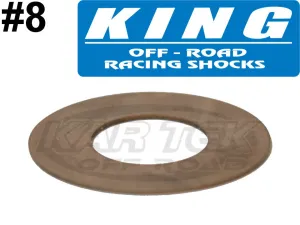 King Shocks Rebound Or Compression Valving Shims 0.008" Thick 0.850" Outside Diameter 0.625" ID