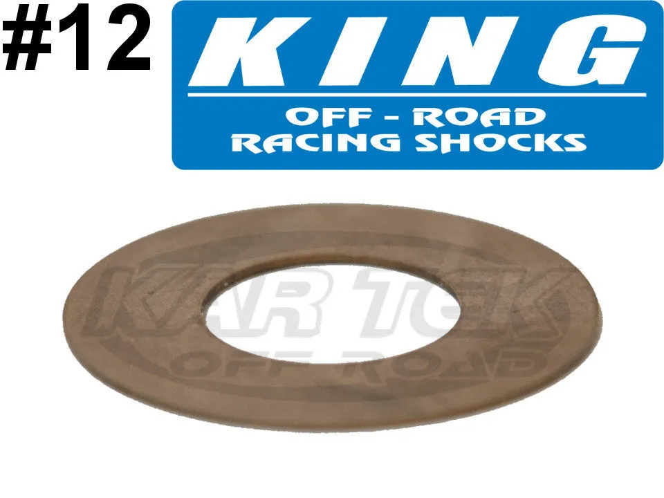 King Shocks Rebound Or Compression Valving Shims 0.012" Thick 2.600" Outside Diameter 0.625" ID