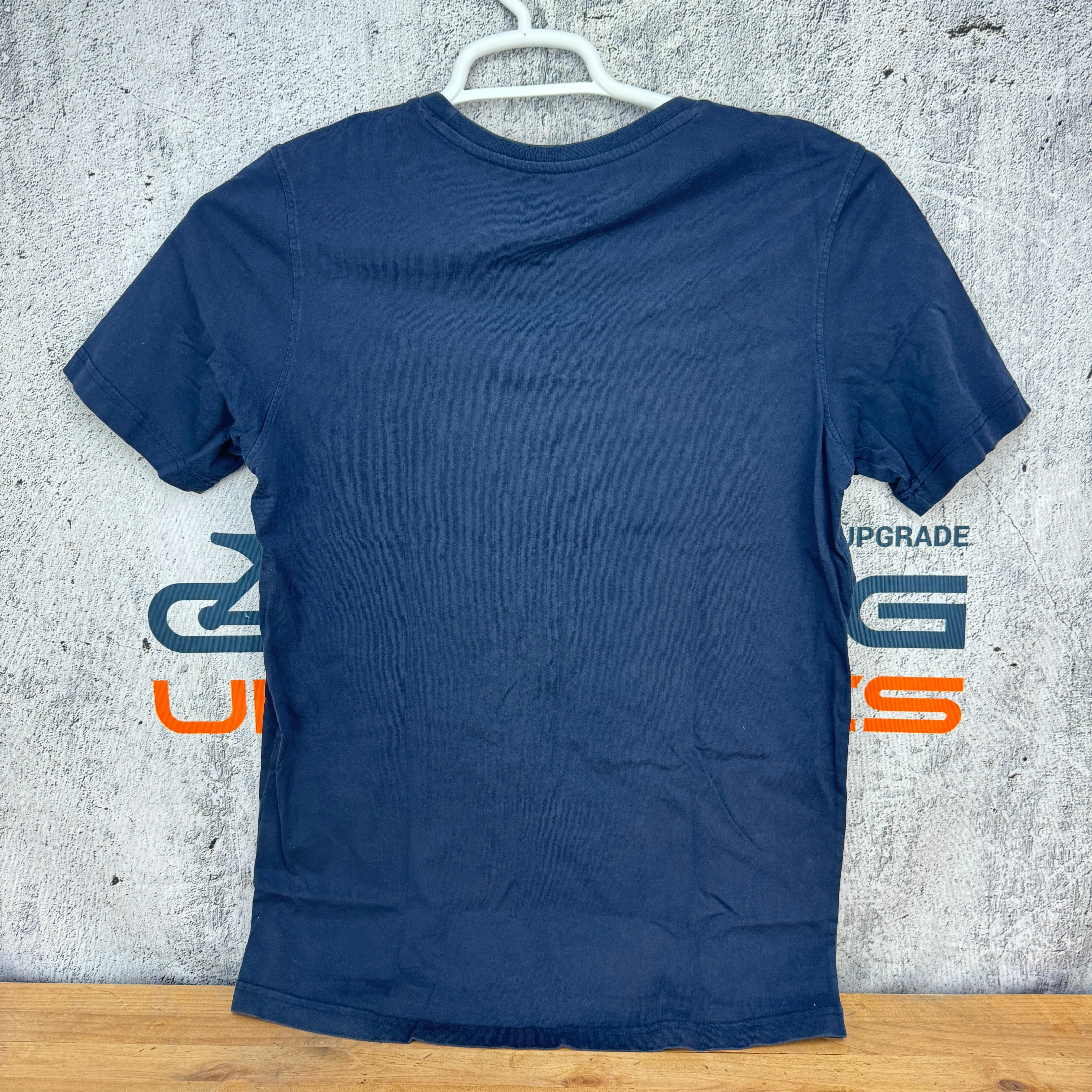 Light Use! Rapha Logo T-Shirt Medium Navy Short Sleeve Cycling Shirt