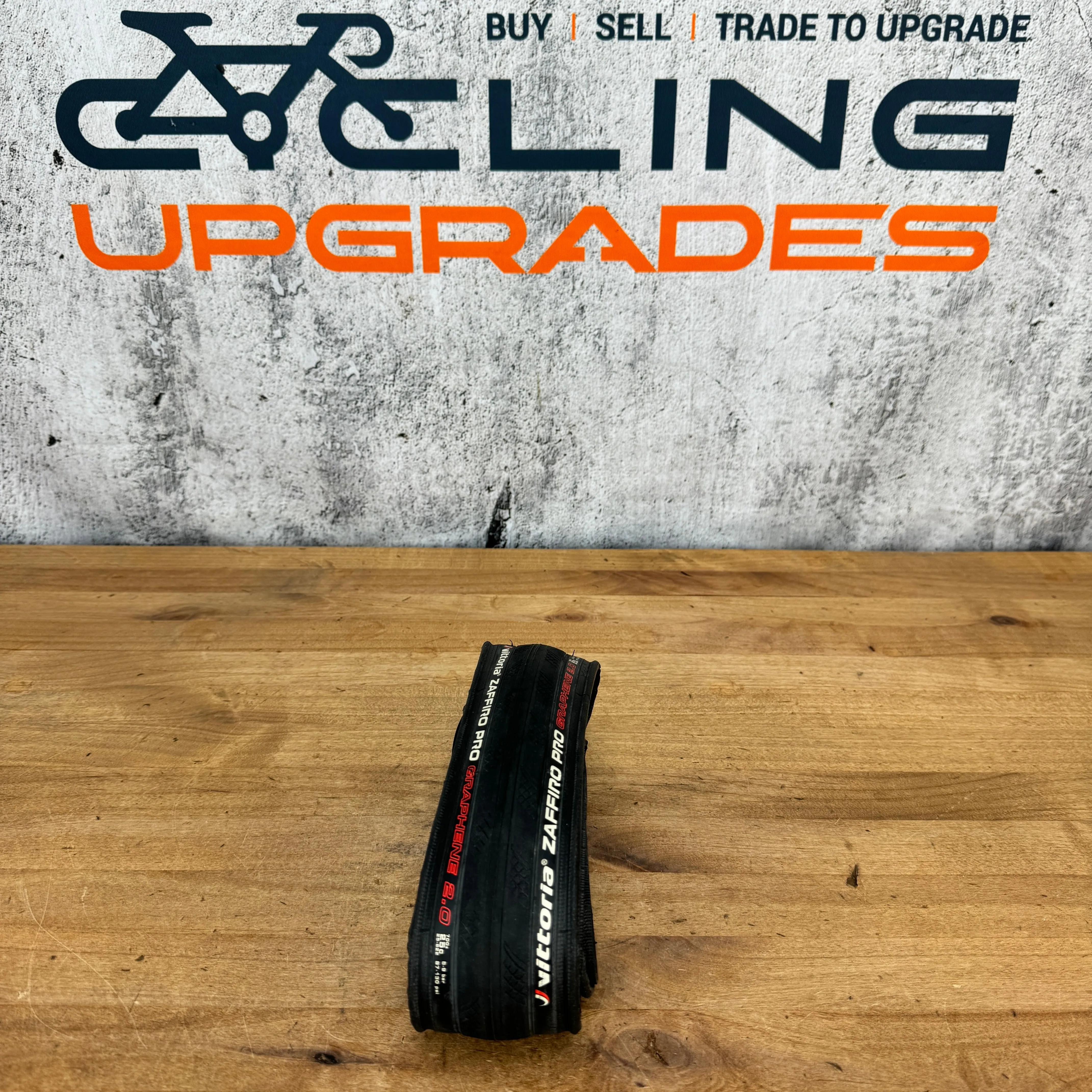 Low Mile! Vittoria Corsa Zaffiro Pro Graphene 2.0 700c x 25mm Clincher Tire