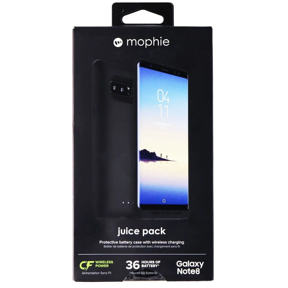 Mophie Juice Pack Protective Battery Case for Samsung Galaxy Note 8 - Black