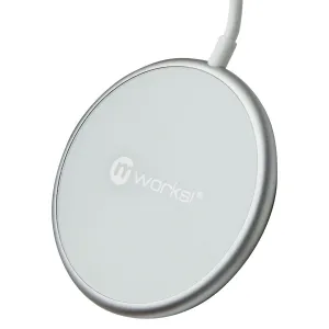 mWorks! mPower! (15W) Magnet Wireless Charger for Smartphones - White