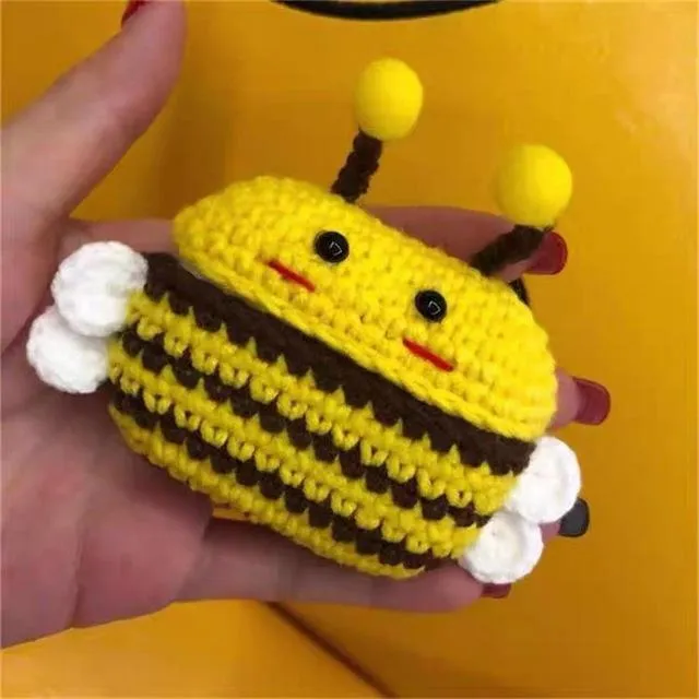 New cartoon cute Knit earphone case for Airpod Pro For Apple New earphone cases Animal Character Pig Lovely Rabbit cover