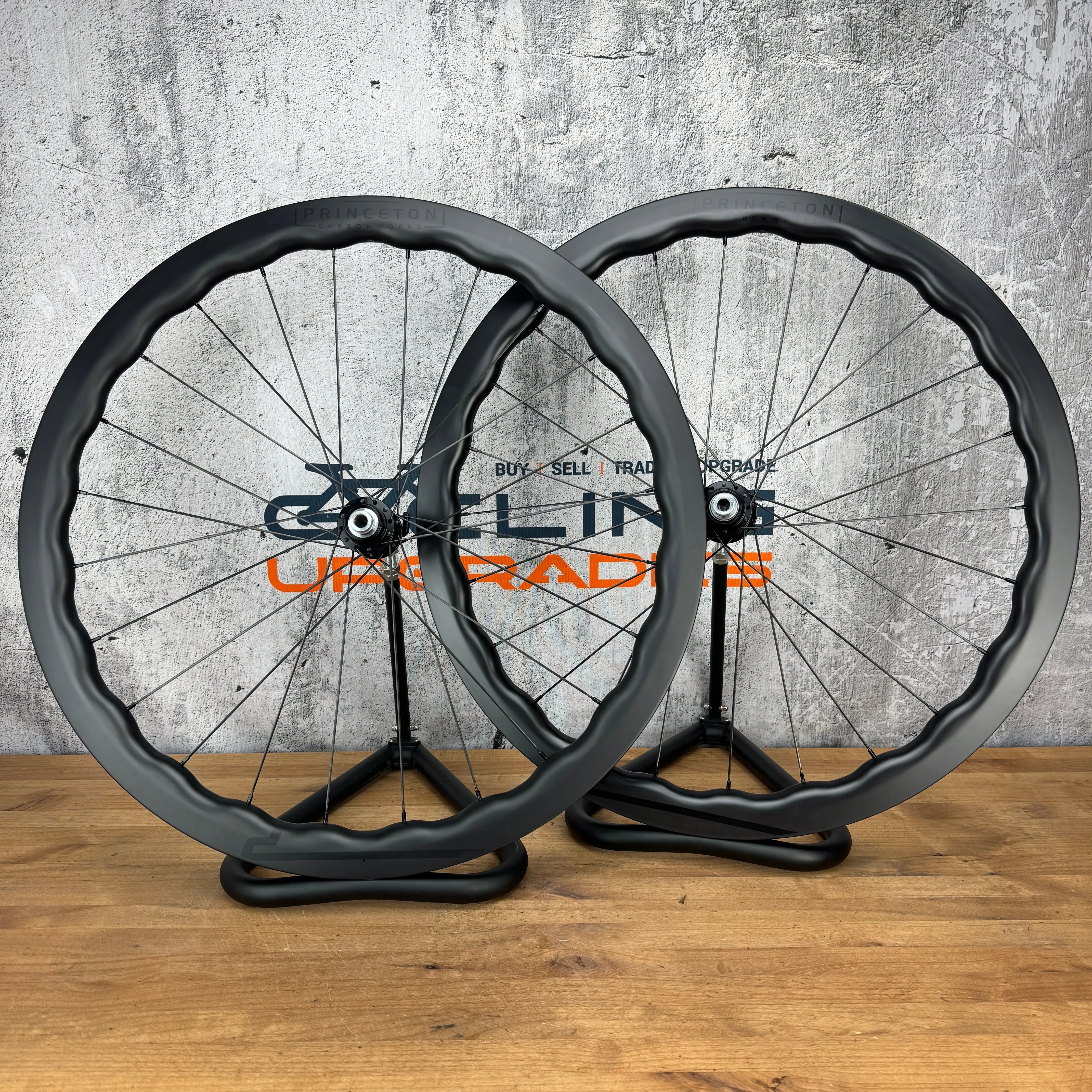 New! Princeton CarbonWorks Grit 4540 Carbon Tubeless Disc Wheelset 700c 1541g