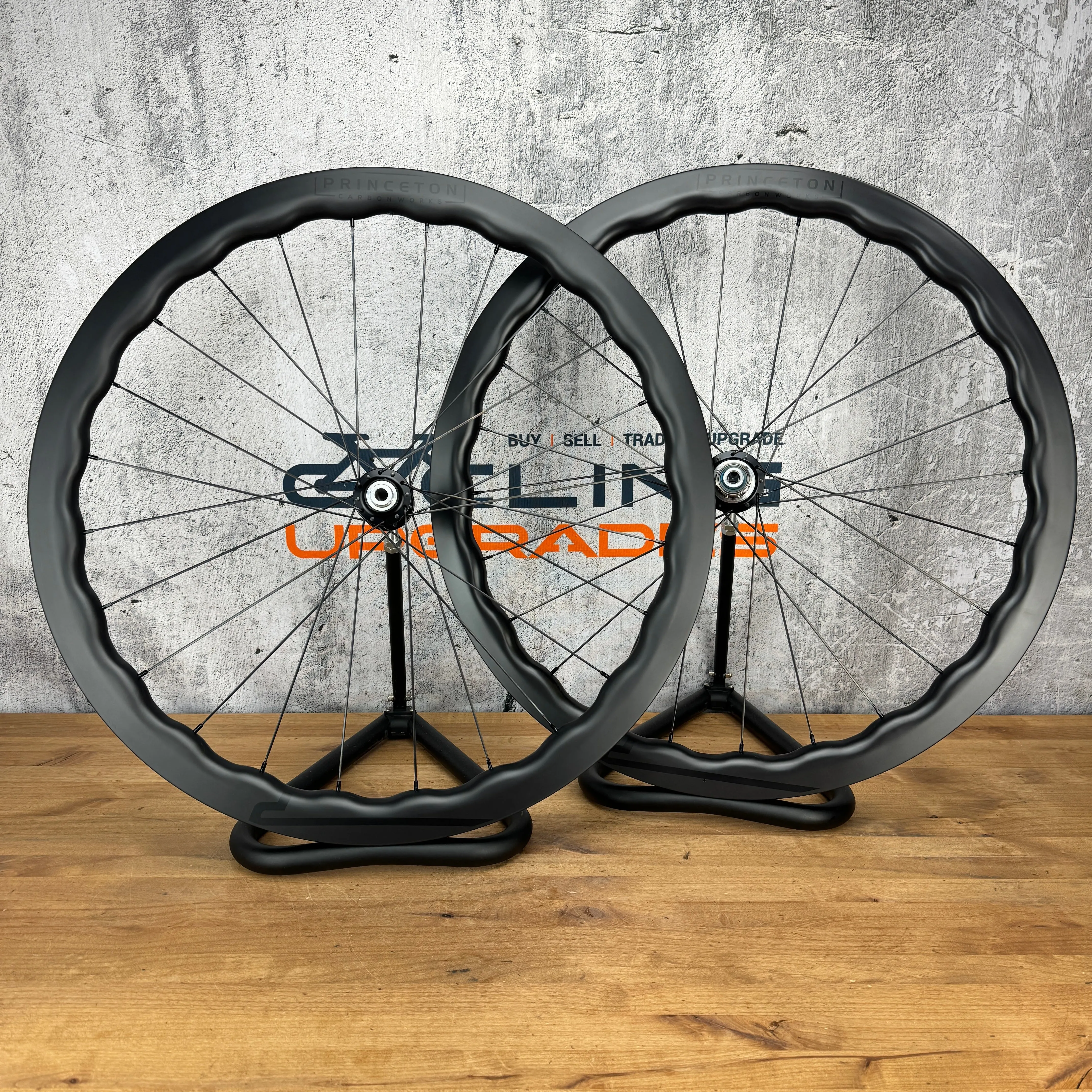 New! Princeton CarbonWorks Grit 4540 Carbon Tubeless Disc Wheelset 700c 1541g