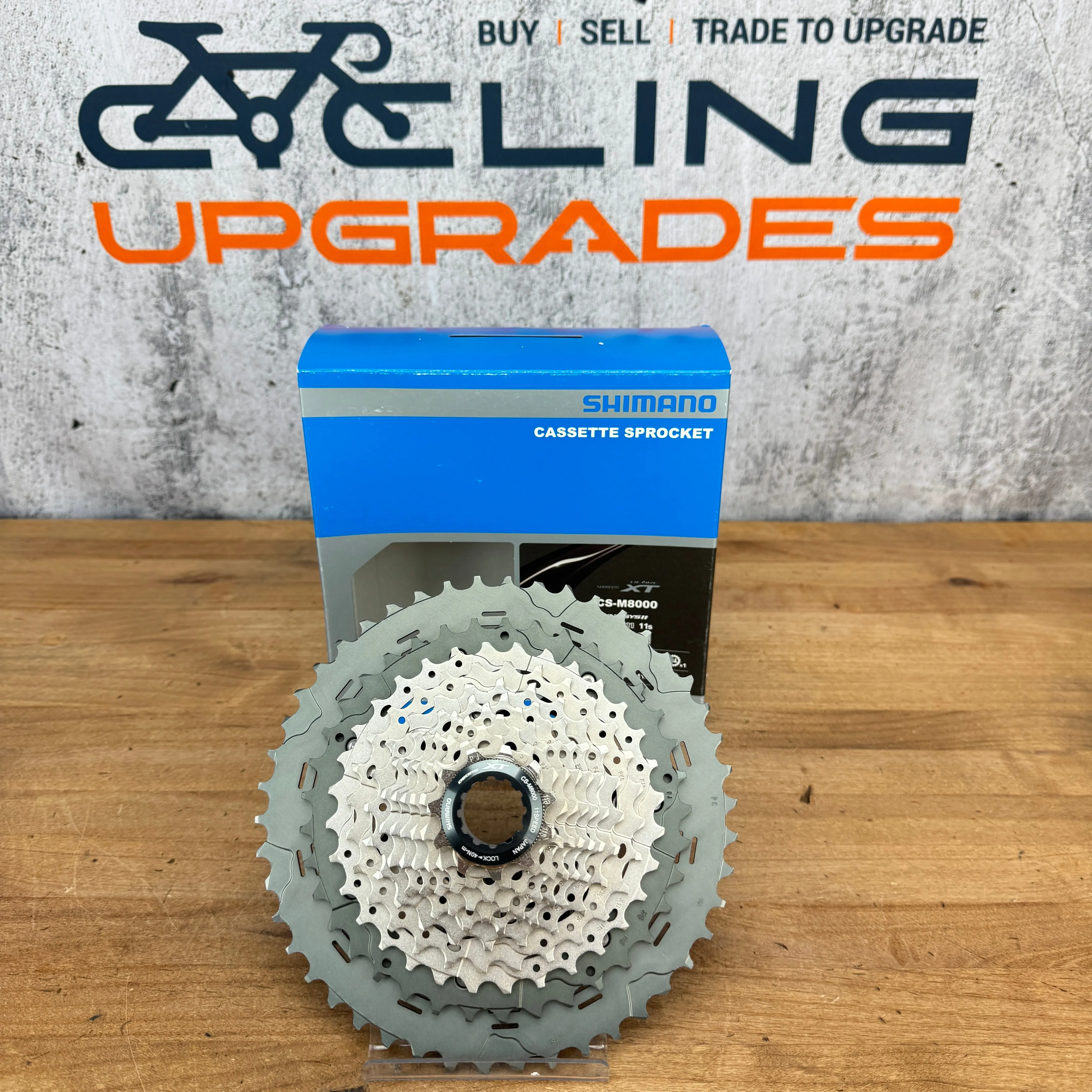 New! Shimano Deore XT CS-M8000 11-46t 11-Speed Mountain Bike Cassette