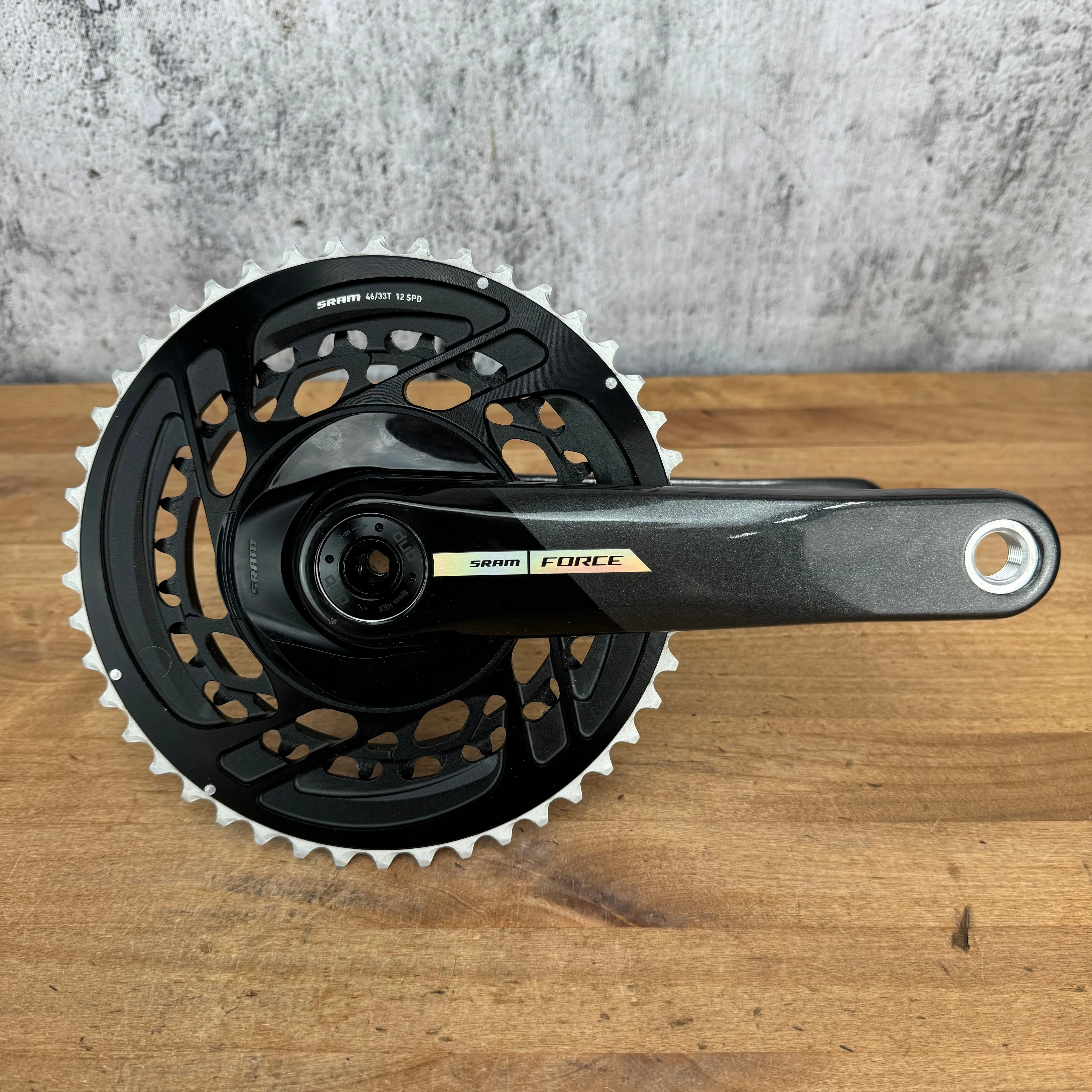 New Takeoff! SRAM Force AXS D2 12-Speed 172.5mm Carbon 46/33t Crankset DUB 705g