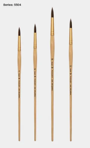 PANART ECHO SYNTHETIC ROUND LH BRUSH PACK 5504-4