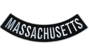 PATCH - MASSACHUSETTS BTM 12"-PPM5041 : 12W 3H