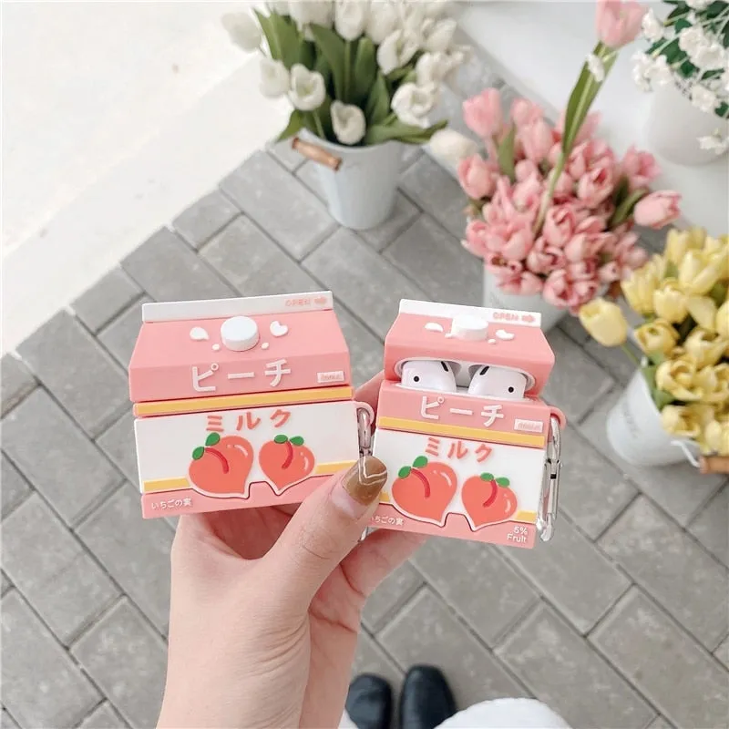 Peach Box Airpod Case