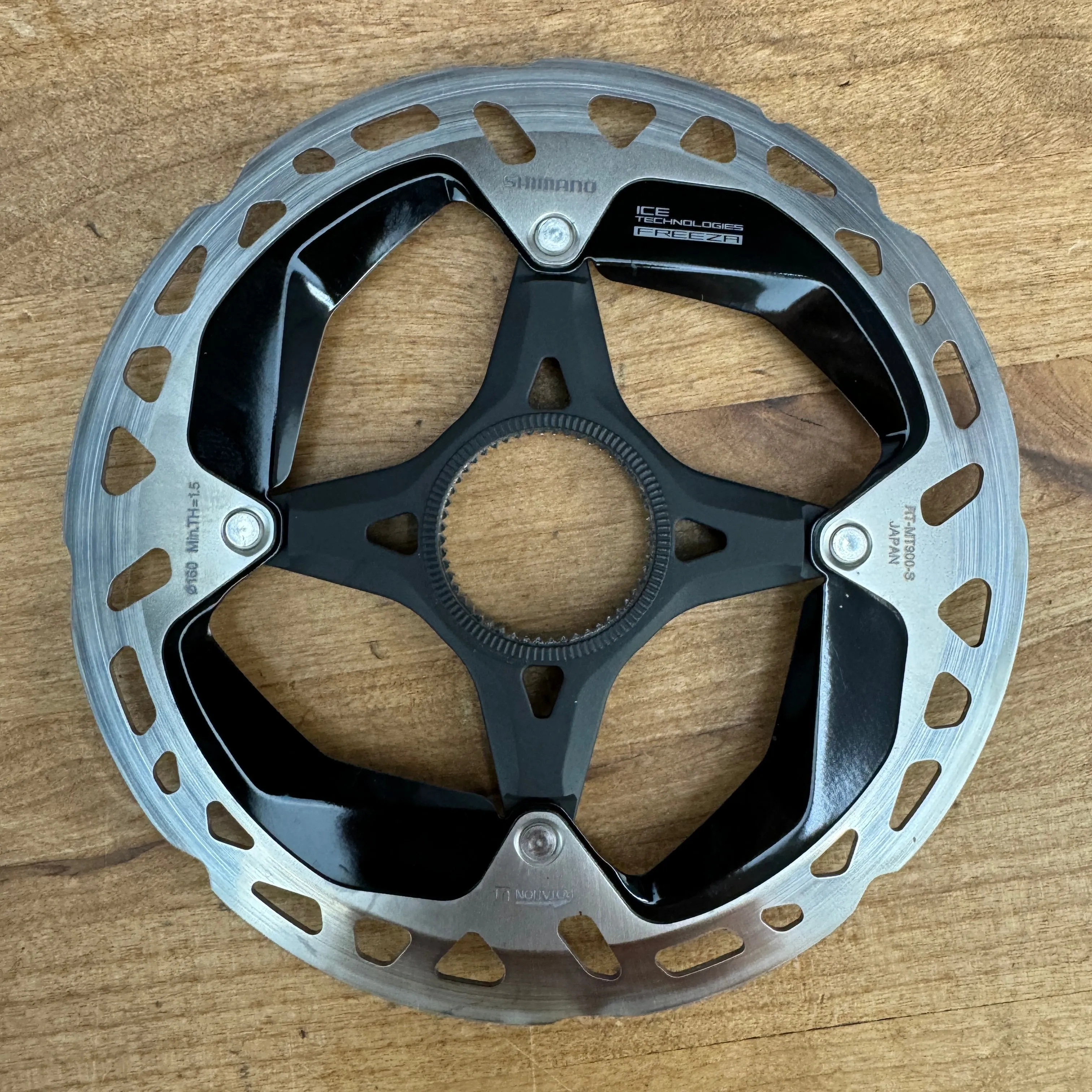 Ridden Once! Shimano XTR RT-MT900-S Center Lock 160mm Disc Brake Rotor