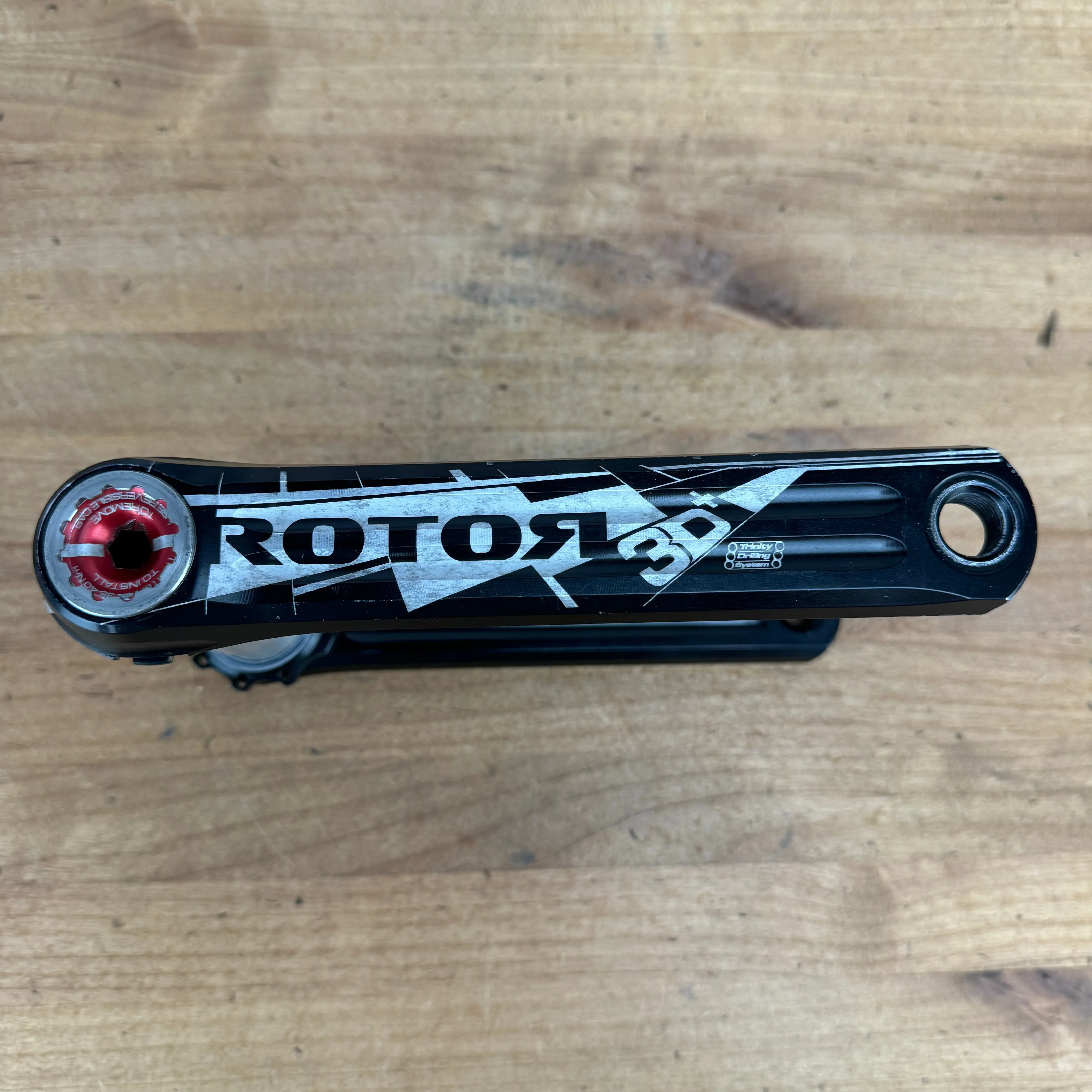 Rotor 3D  175mm 30mm Spindle Alloy Bike Crankset Crank Arms 450g