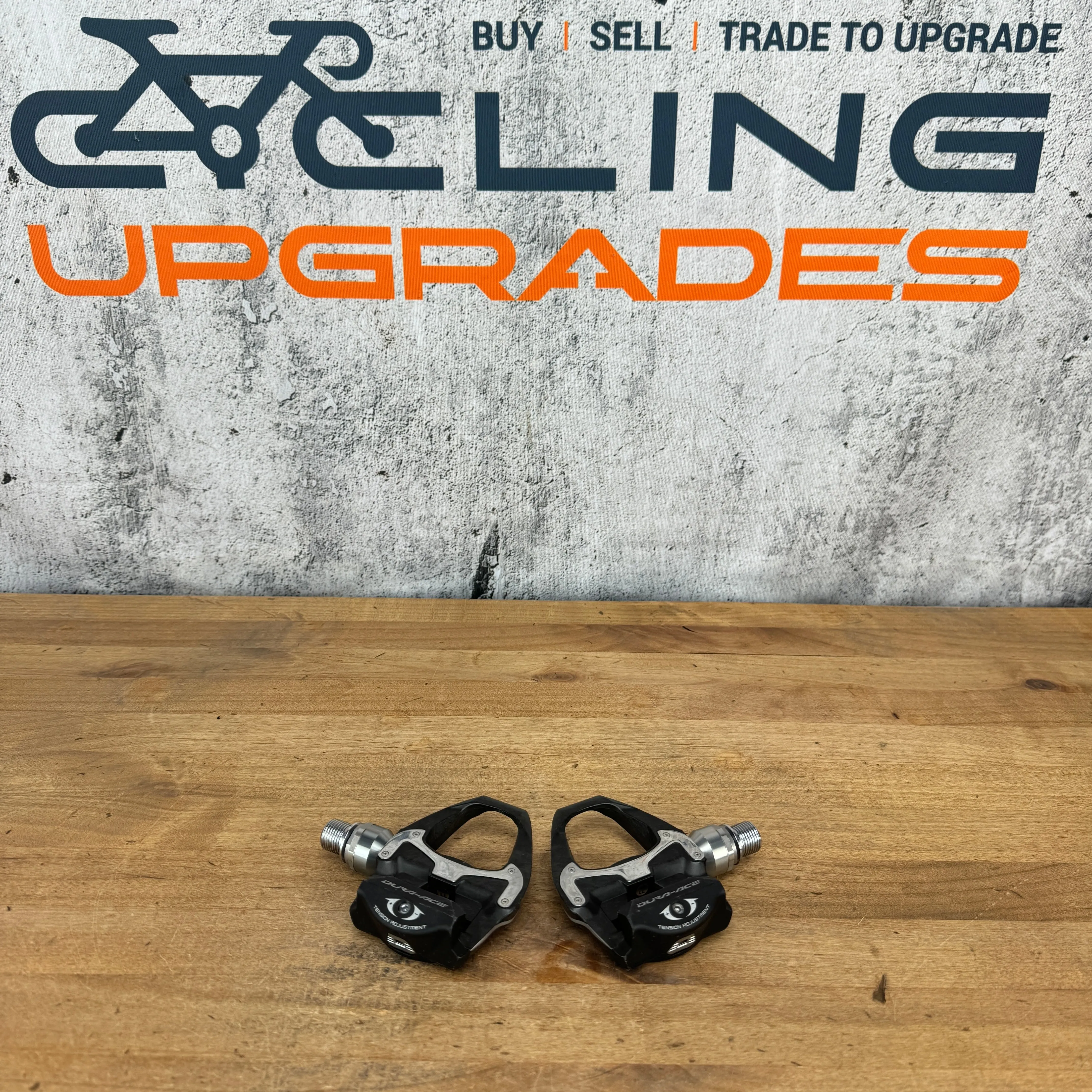 Shimano Dura-Ace PD-9000 Road Stainless Steel Clipless Carbon Pedals No Cleats