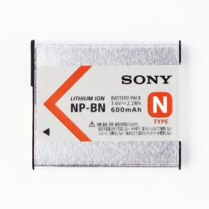 Sony N Type Rechargeable Battery for Sony Cyber-Shot Camera - NP-BN - 600mAh