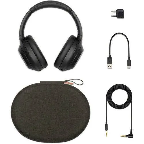 Sony WH-1000XM4 Wireless Noise-Canceling Over-Ear Headphones (Black)